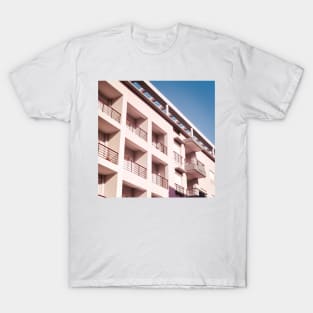 Pink Building T-Shirt